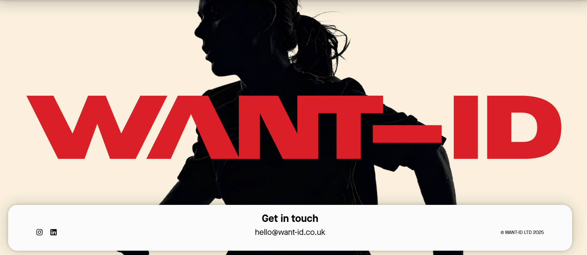 Bottom of home page desktop